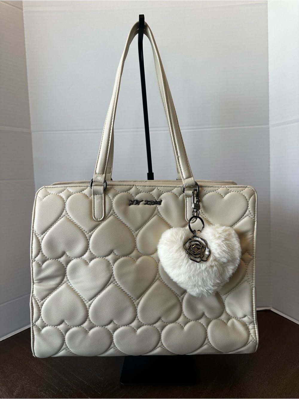Betsey Johnson Tote/ Work Bag w/ laptop and tumbler slots